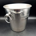 Donnafugata Italian sparkling wine branded champagne ice bucket