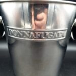 Donnafugata Italian sparkling wine branded champagne ice bucket