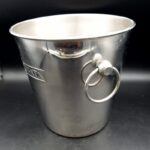 Donnafugata Italian sparkling wine branded champagne ice bucket