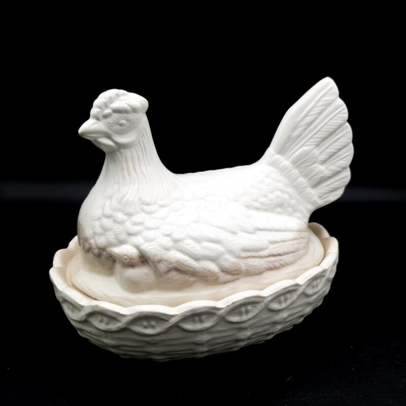 Vintage Portmeirion Hen on Nest Number 3 lidded storage dish by Susan Williams-Ellis