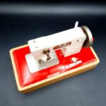 Vintage 1960s Müller Regina Model 730/2 battery-operated toy sewing machine