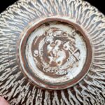 Mid-century brown West German pottery bowl by Dumler & Breiden