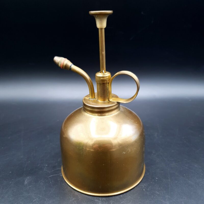Vintage Brass Plant watering mist pump house plant watering can H15cm x D8.5cm
