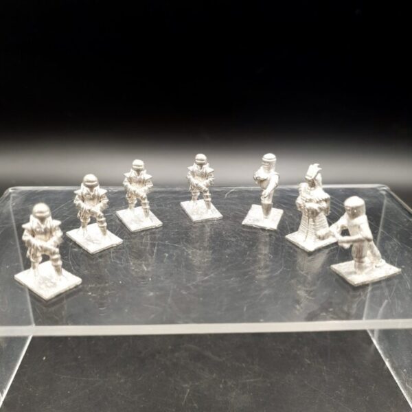 Minifigs Science Fiction 5mm SF7 SF8 Vertos Robonan SF31 SF32 Earth Federation