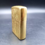 Vintage ZIPPO Brass Venetian Lighter Dated J V 1989 Bradford PA USA