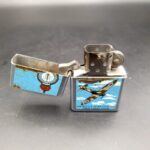 Vintage ZIPPO Battle of Britain Chrome Lighter Dated F VI 1990 Bradford PA USA