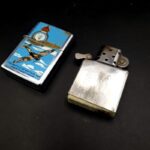 Vintage ZIPPO Battle of Britain Chrome Lighter Dated F VI 1990 Bradford PA USA