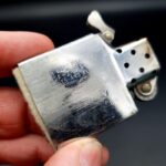Vintage ZIPPO Battle of Britain Chrome Lighter Dated F VI 1990 Bradford PA USA