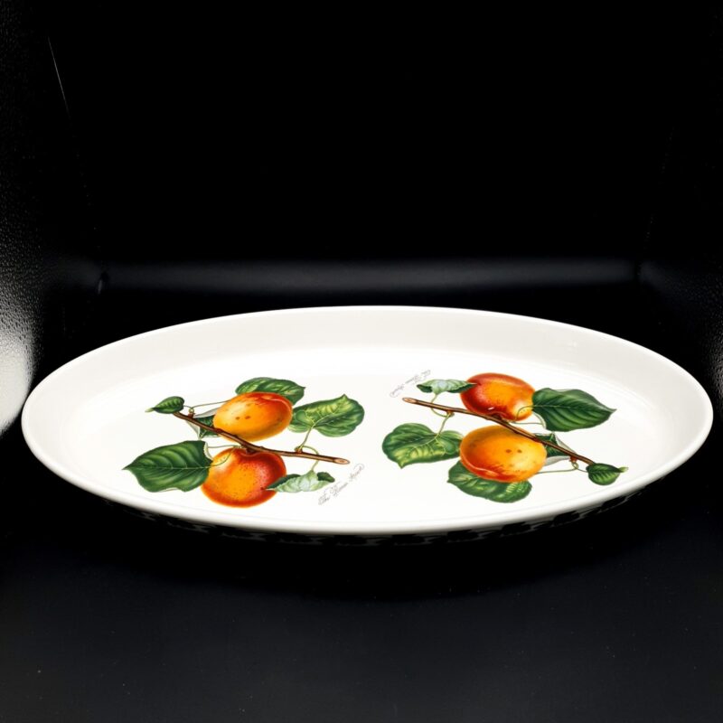 Portmeirion Pomona Roman Apricot Large L47cm serving dish platter 1570g C1980s