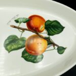 Portmeirion Pomona Roman Apricot Large L47cm serving dish platter 1570g C1980s