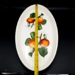 Portmeirion Pomona Roman Apricot Large L47cm serving dish platter 1570g C1980s